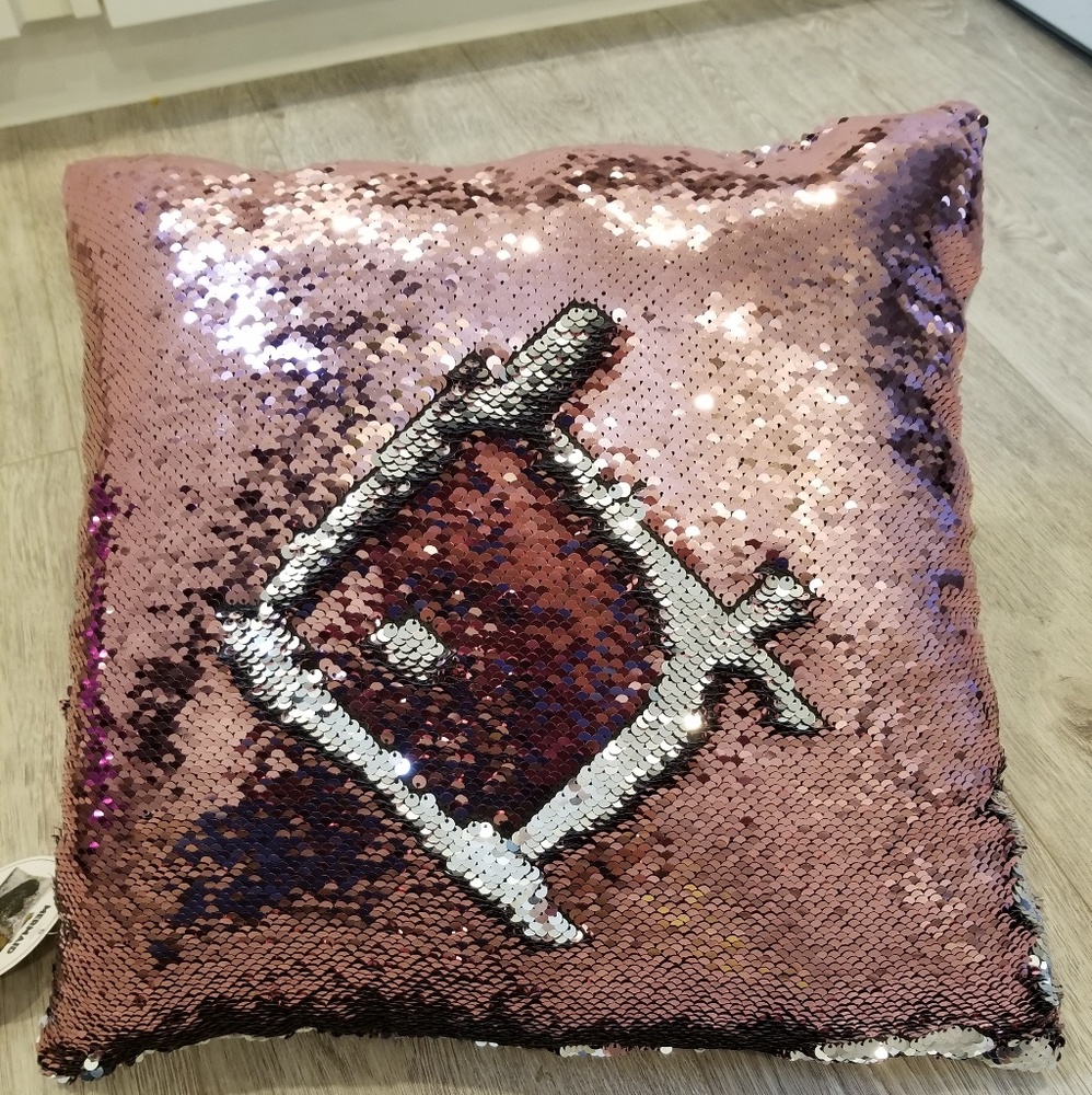 17"Mermaid Reversible Sequin Pillows